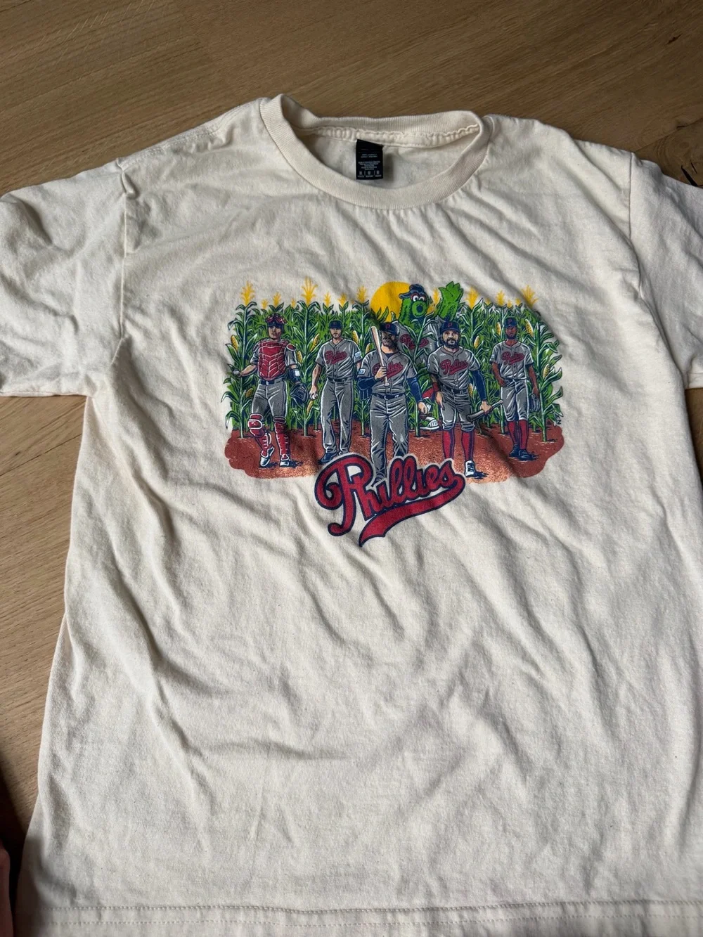 Phillies 2026 Field of Dreams Giveaway T-Shirt Youth M